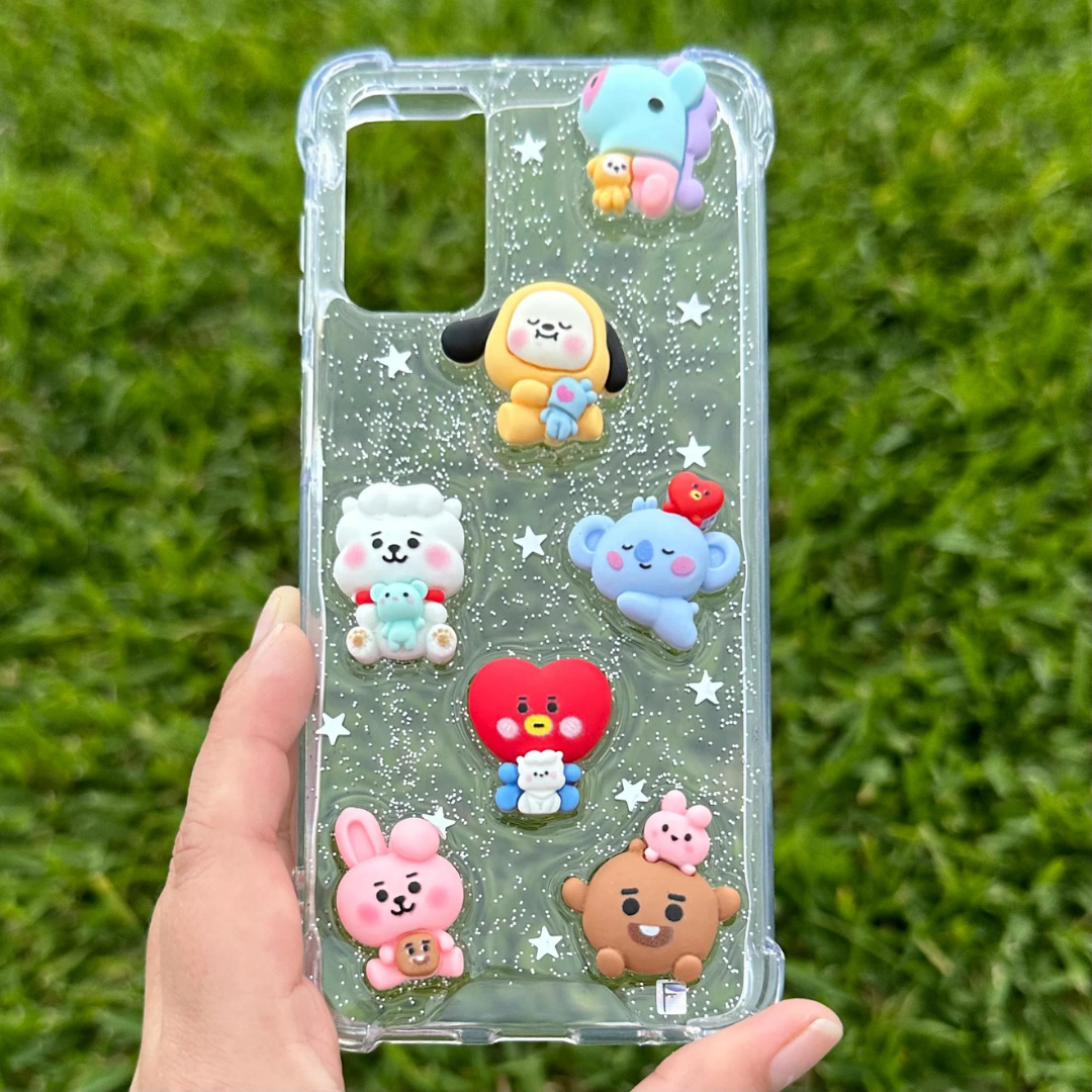 BT21 With Glitter and Stars