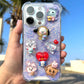 Foncase 3D Clear BT21 Royal Lilac